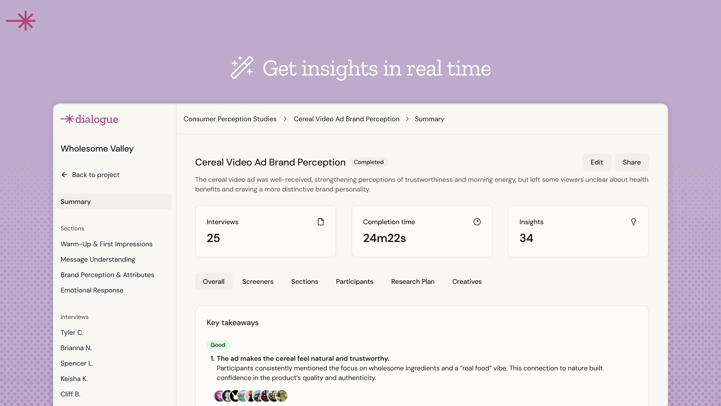 Dialogue AI Instant Insights